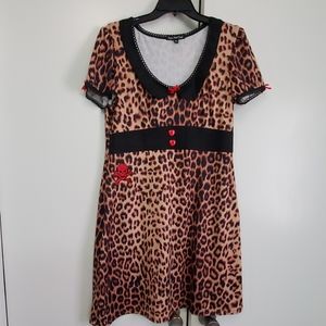 Paper Doll leopard dress